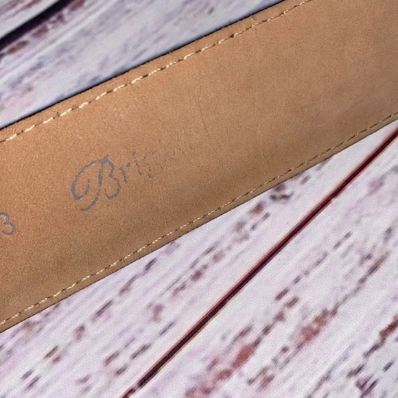 Brighton leather belt size 32 black - Picture 5 of 8